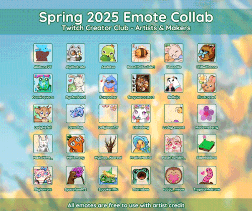 Spring Emotes